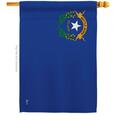 Guarderia 28 x 40 in. Nevada American State House Flag with Double-Sided Horizontal Decoration Banner Garden GU4061030